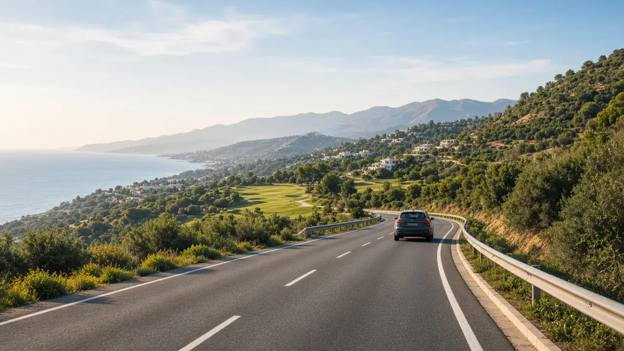 Málaga Airport to El Paraíso: taxi, transfer or rental car