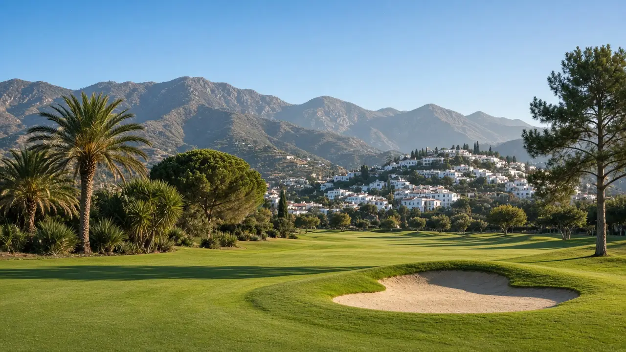 Golf cerca de El Paraíso y Benahavís: campos desde el apartamento