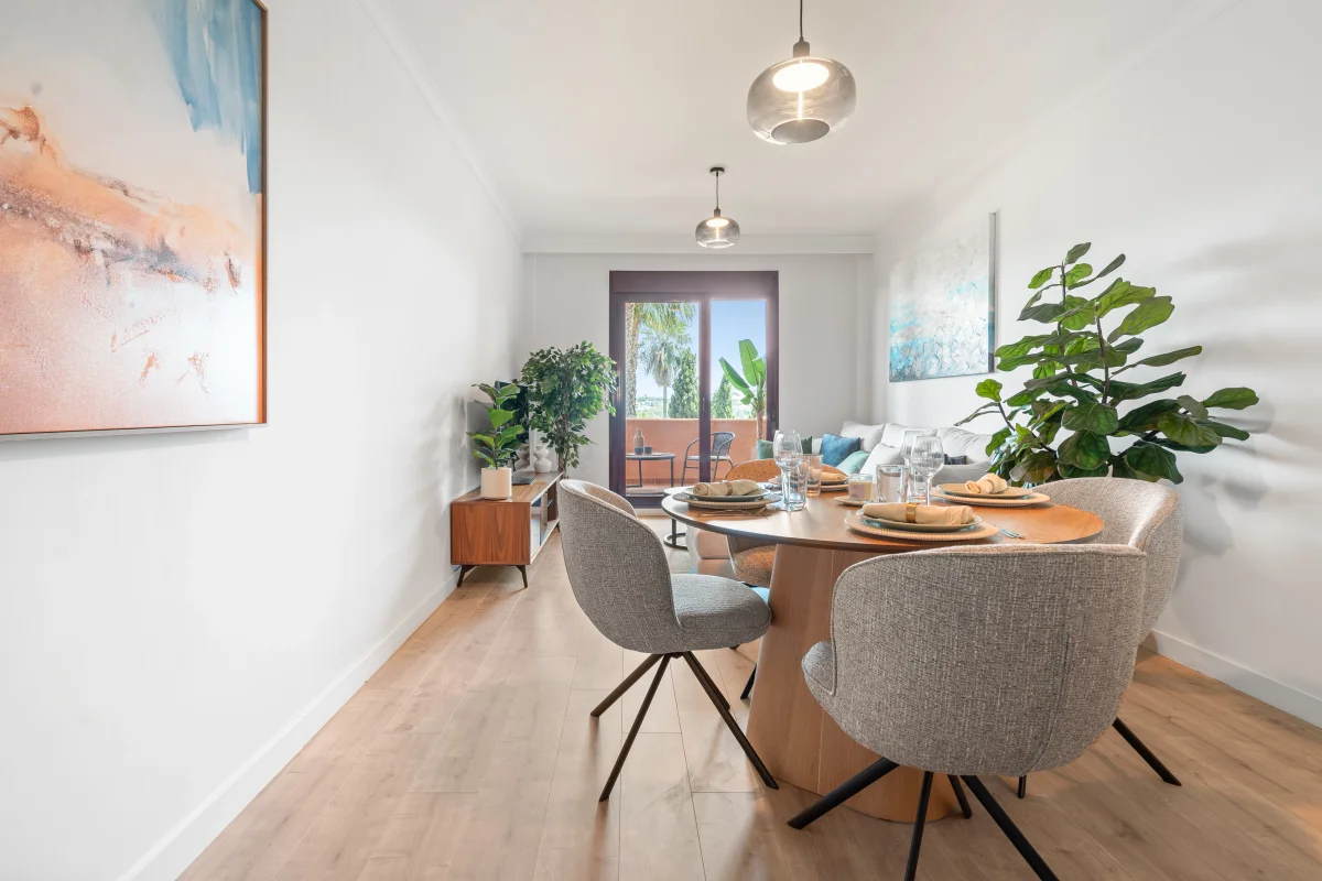 Living Room - Dining Area